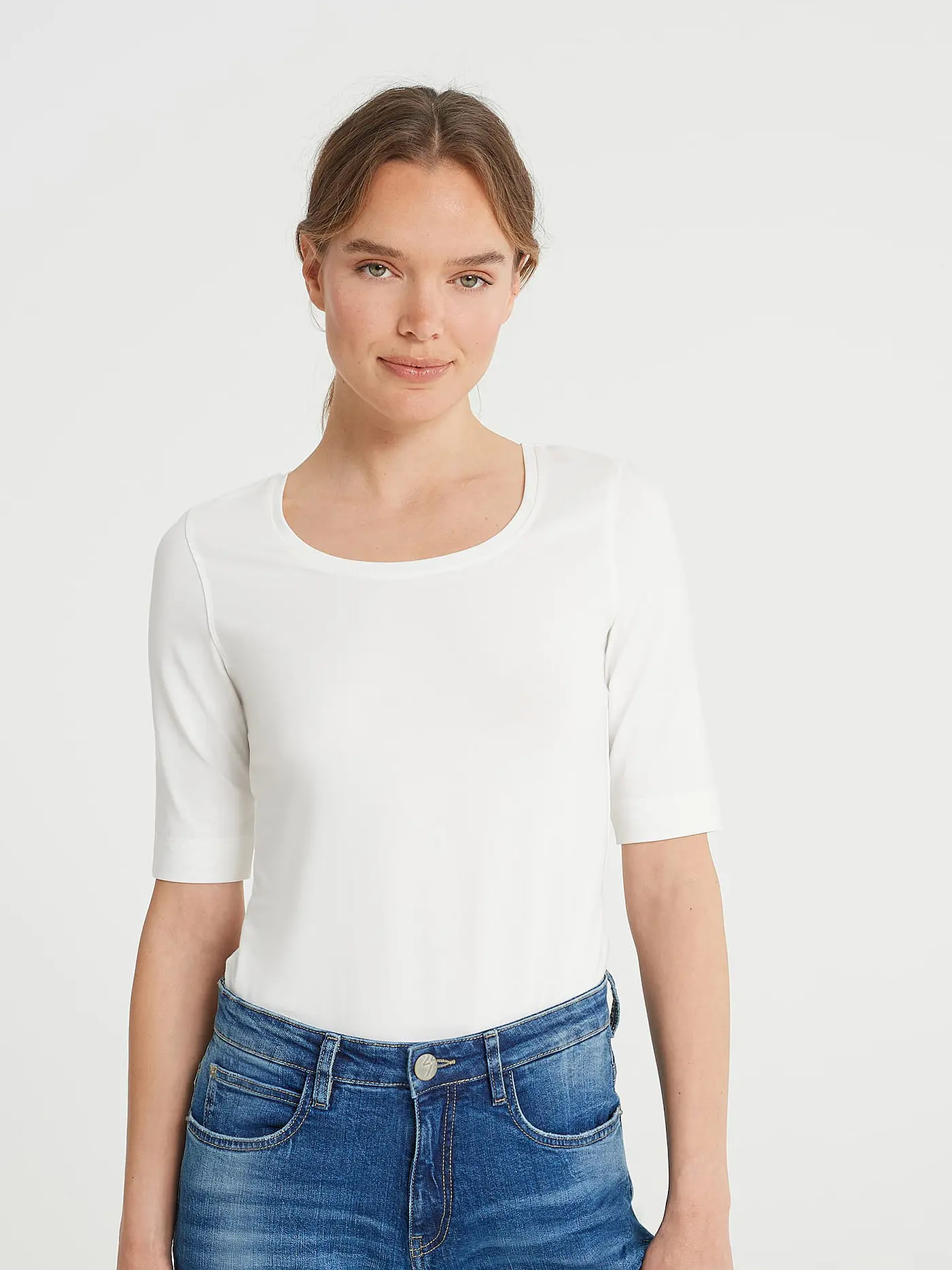 OPUS | Basic T-Shirt "Daily F" | 